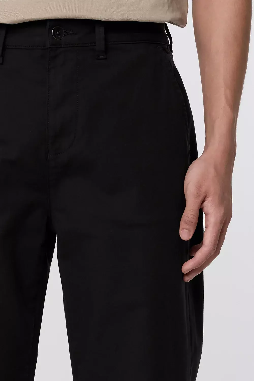 Dawn Elysian Relaxed Chino Black Hose Herren schwarz
